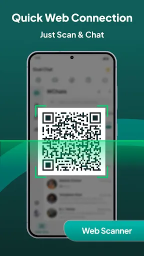 Скриншот 2 — Web Scan & Dual Chat App