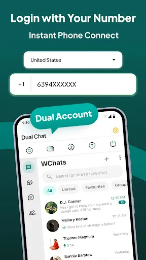 Скриншот 3 — Web Scan & Dual Chat App