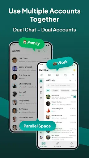 Скриншот 4 — Web Scan & Dual Chat App