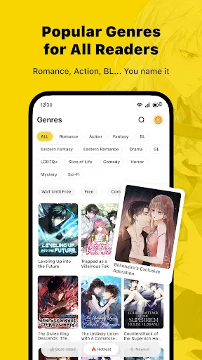 Скриншот 3 — WebComics - Webtoon & Manga