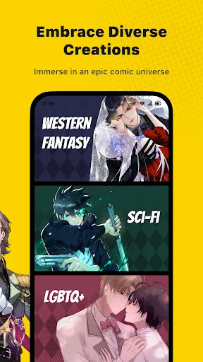 Скриншот 6 — WebComics - Webtoon & Manga