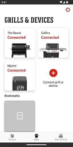 Скриншот 1 — Weber® Connect