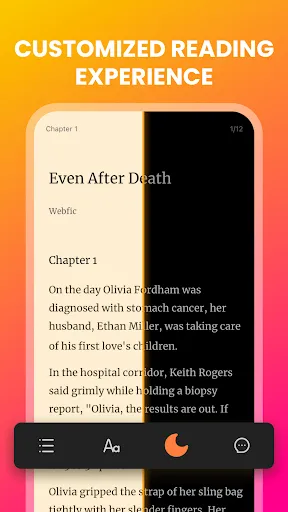 Скриншот 5 — Webfic - Fantastic Reading