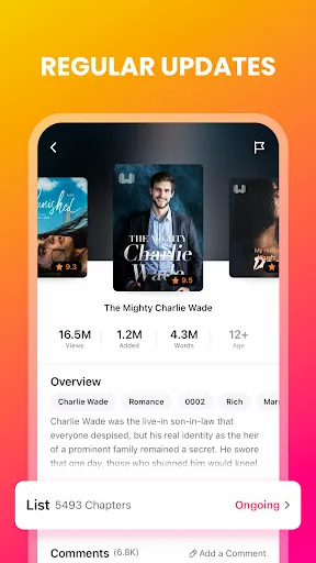 Скриншот 6 — Webfic - Fantastic Reading