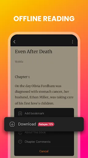 Скриншот 7 — Webfic - Fantastic Reading