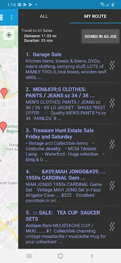 Скриншот 3 — Yard Sale Treasure Map