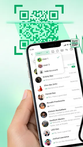 Скриншот 1 — Web Scanner - Webscan Dual App