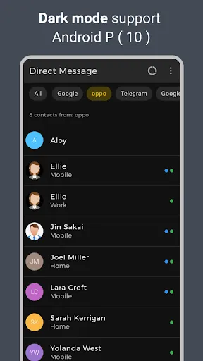 Скриншот 4 — Send What's Telegram in one