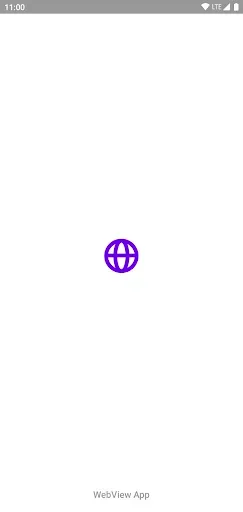 Скриншот 1 — WebView Android App