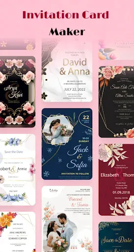 Скриншот 4 — Wedding Invitation Maker App