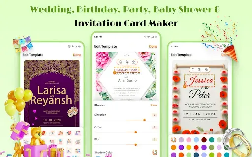 Скриншот 5 — Wedding Invitation Maker App