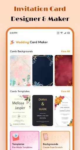 Скриншот 8 — Wedding Invitation Maker App