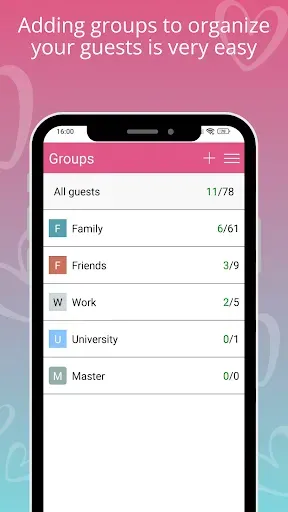 Скриншот 8 — Wedding Guest List. WedGuest