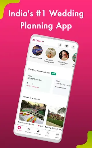 Скриншот 1 — WedMeGood - Wedding Planner