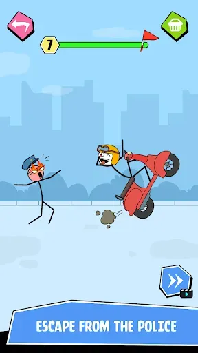 Скриншот 1 — Crazy Wheelie