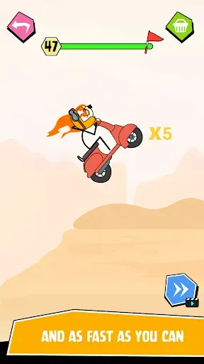 Скриншот 3 — Crazy Wheelie