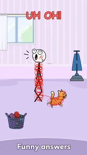 Скриншот 5 — Help Him: Tricky Brain
