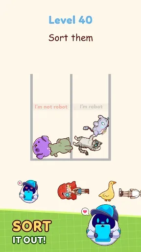 Скриншот 6 — PIECE MATCH: R U ROBOT?