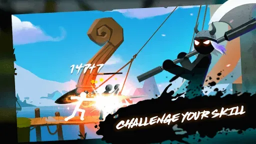 Скриншот 2 — Stickman Weapon Master