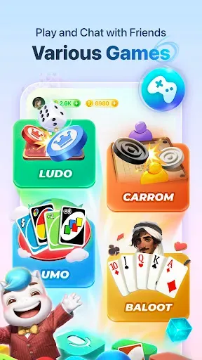 Скриншот 1 — Yalla - Play Game & Voice Chat