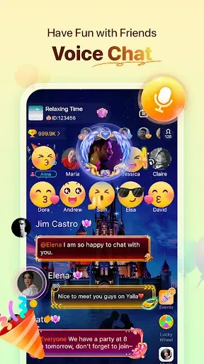 Скриншот 2 — Yalla - Play Game & Voice Chat