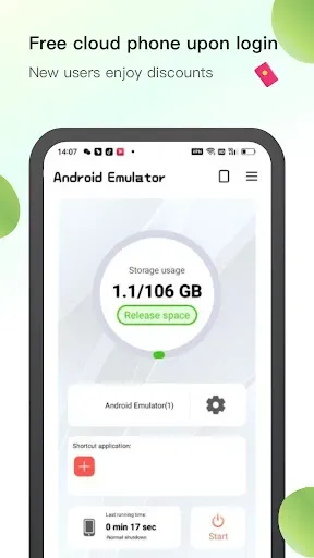 Скриншот 1 — Android Emulator-Parallel App