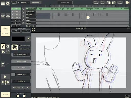 Скриншот 2 — RoughAnimator - animation app
