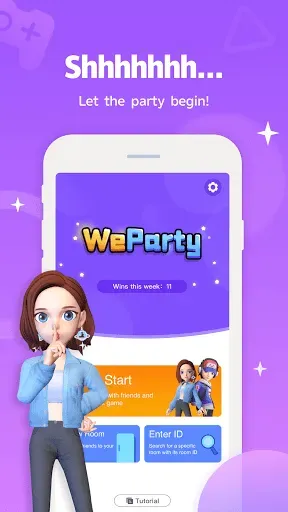 Скриншот 1 — WeParty - Voice Party Gaming