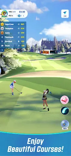 Скриншот 2 — Golf Super Crew - Golf Game