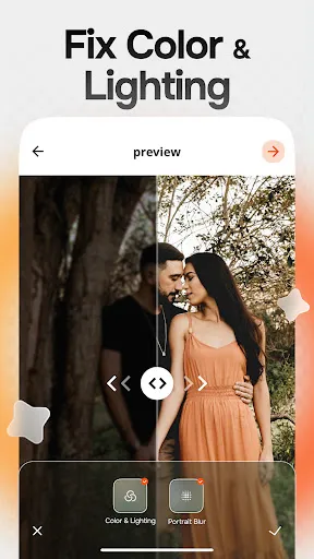 Скриншот 6 — Citrus 1 Tap Photo Enhancer AI