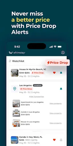 Скриншот 4 — Whimstay – Last-Minute Stays