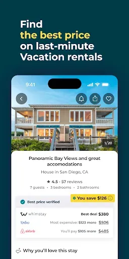 Скриншот 6 — Whimstay – Last-Minute Stays