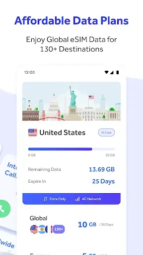 Скриншот 2 — WePhone: WiFi Phone Call &Text