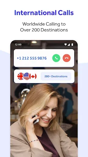 Скриншот 3 — WePhone: WiFi Phone Call &Text
