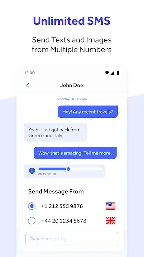 Скриншот 4 — WePhone: WiFi Phone Call &Text