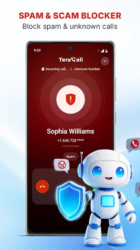 Скриншот 1 — Teracall: CallerID, Spam Block