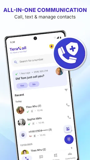Скриншот 3 — Teracall: CallerID, Spam Block