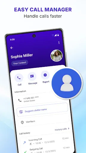 Скриншот 5 — Teracall: CallerID, Spam Block