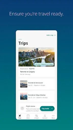 Скриншот 3 — WestJet
