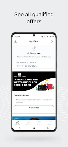 Скриншот 5 — Westlake MyAccount