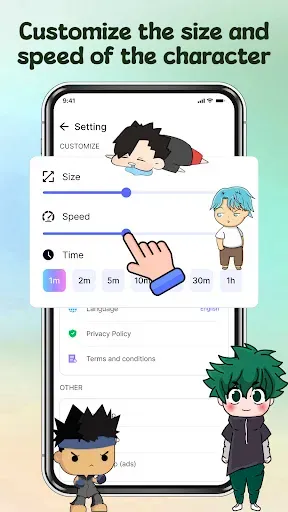 Скриншот 5 — Anime Shimeji Pets On Screen