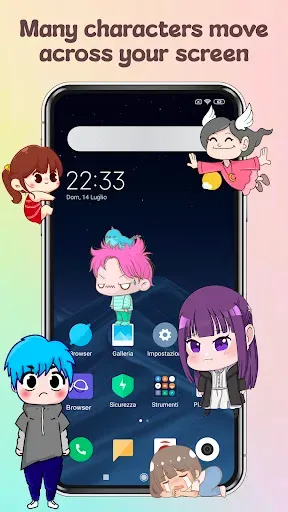 Скриншот 6 — Anime Shimeji Pets On Screen