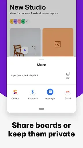 Скриншот 5 — Collect by WeTransfer