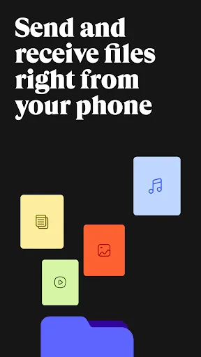 Скриншот 1 — WeTransfer : File Transfer