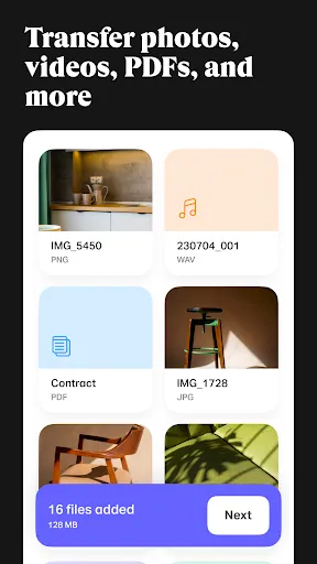Скриншот 5 — WeTransfer : File Transfer