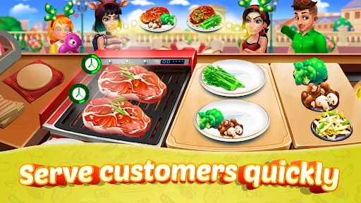 Скриншот 4 — Cooking Empire: Chef Game
