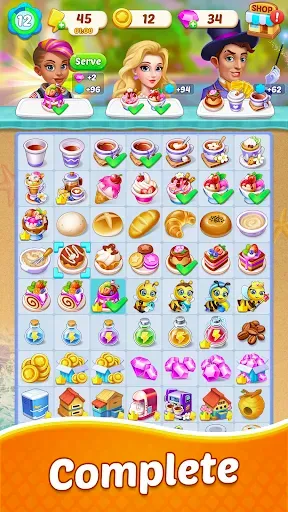 Скриншот 2 — Merge Cake - Merge Cooking