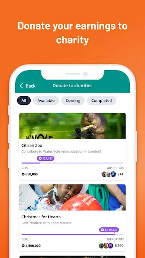 Скриншот 3 — WeWard - Walk & Earn Rewards