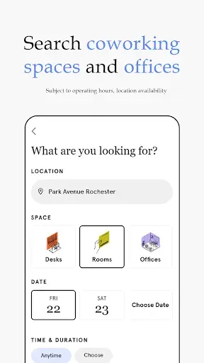 Скриншот 3 — WeWork: Flexible Workspace