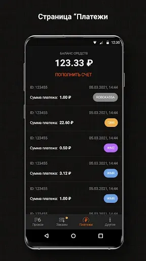 Скриншот 5 — PROXY6: Интернет через Прокси